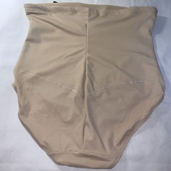 Maidenform Self Expressions Women's High-Waist Briefs Beige Size 2XL - Picture 7 of 7